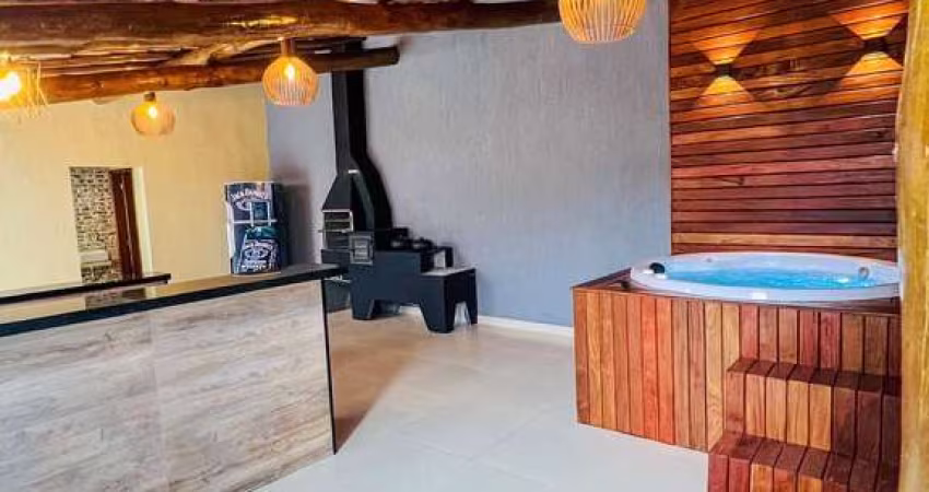 SOBRADO COM 2 DORMITÓRIOS MAIS JACUZZI NO ITAGUÁ.