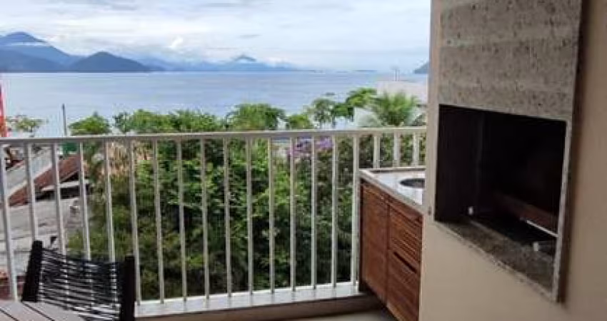 APARTAMENTO MOBILIADO FRENTE MAR COM 3 SUÍTES NO ITAGUÁ.