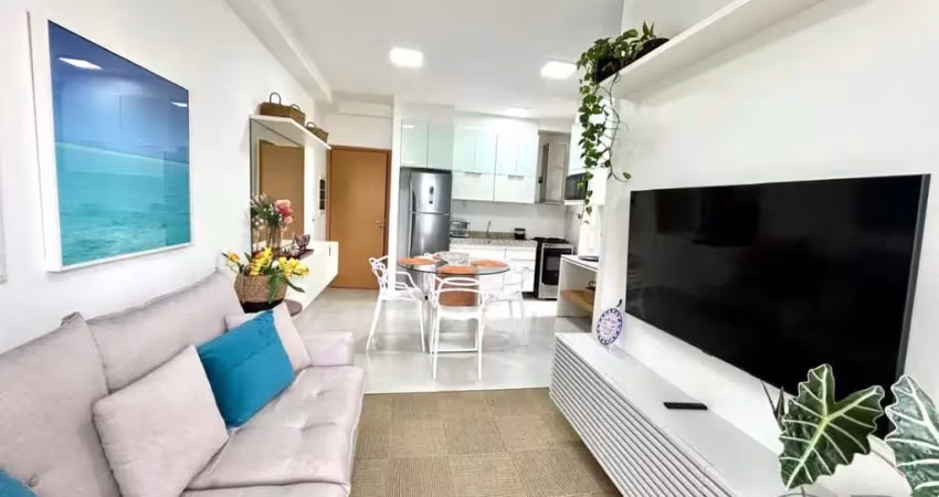 Apartamento mobiliado com 2 dormitórios na praia grande.