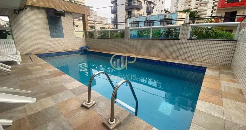 Apartamento com 3 dorms, boqueirão, praia grande - r$ 890 mil