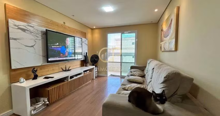 Apartamento com 2 quartos, caiçara, praia grande - r$ 510 mil