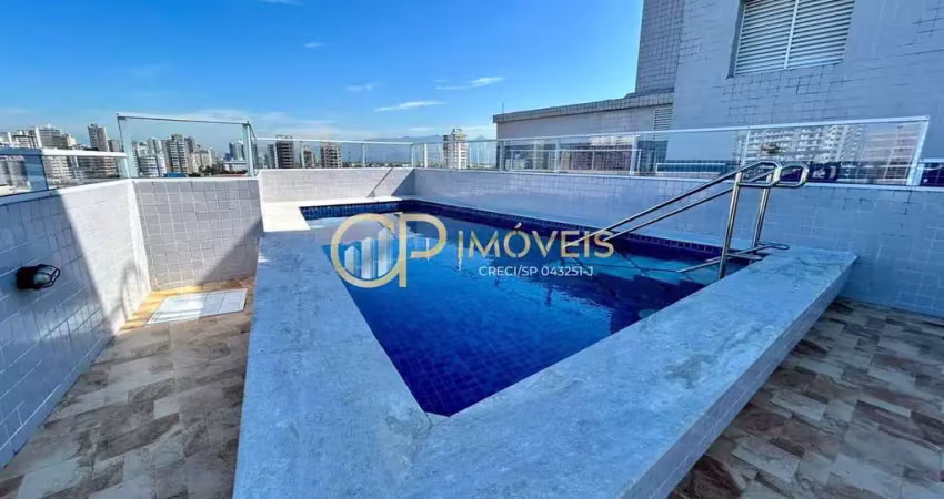 Apartamento com 2 quartos, guilhermina, praia grande - r$ 380 mil, cod: 800