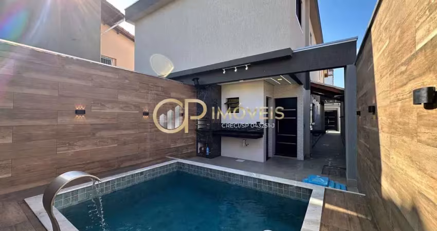 Casa com 3 quartos, balneário maracanã, praia grande - r$ 945 mil, cod: 818