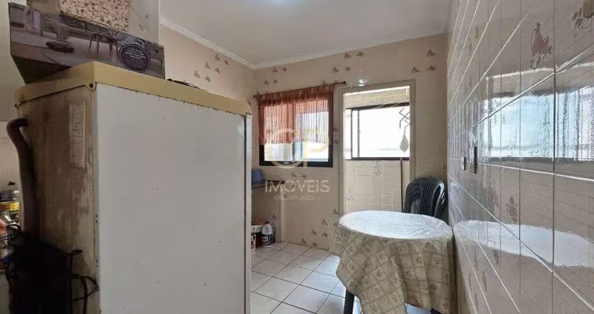 Apartamento com 1 quarto, guilhermina, praia grande - r$ 300 mil