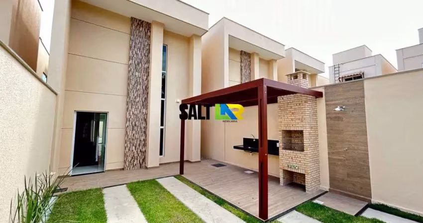 Casa com 3 dormitórios à venda, 92 m² por R$ 419.900,00 - Coaçu - Eusébio/CE