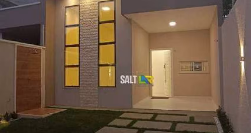 Casa com 3 dormitórios à venda, 104 m² por R$ 498.000,00 - Guaribas - Eusébio/CE