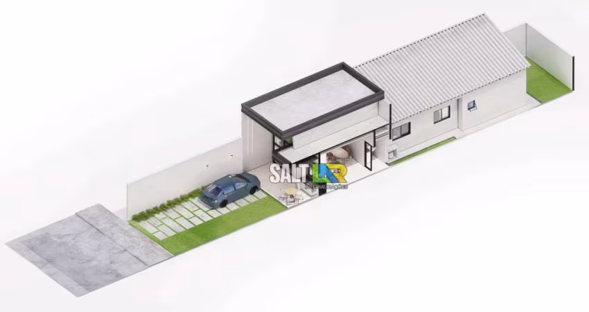 Casa com 3 dormitórios à venda, 107 m² por R$ 490.000 - Guaribas - Eusébio/CE