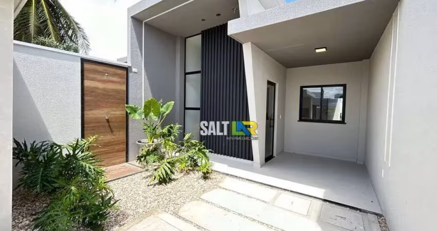 Casa com 3 dormitórios à venda, 90 m² por R$ 359.900,00 - Encantada - Eusébio/CE