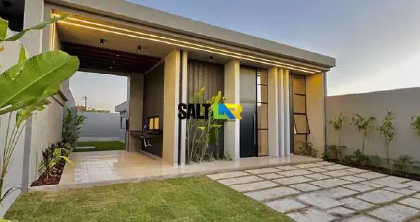 Casa plana à venda, com 129,00m² - r$ 710.000,00 no - eusébio