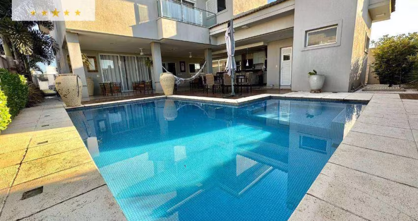Casa com 4 dormitórios à venda, 420 m² por R$ 2.600.000,00 - Condomínio Residencial Delta Norte - Araçatuba/SP