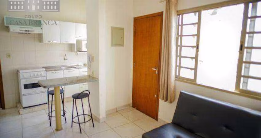 Flat com 1 dormitório para alugar, 38 m² por R$ 1.500,02/mês - Alvorada - Araçatuba/SP