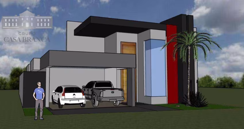 Casa de Alto Padrão com 3 Suítes e Piscina  à venda, 201 m² por R$ 1.650.000 - Condomínio Green Park - Araçatuba/SP