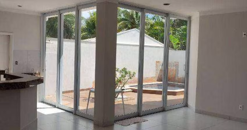 Casa com 3 dormitórios para alugar, 263 m² por R$ 8.815,24/mês - Condomínio Habiana - Araçatuba/SP
