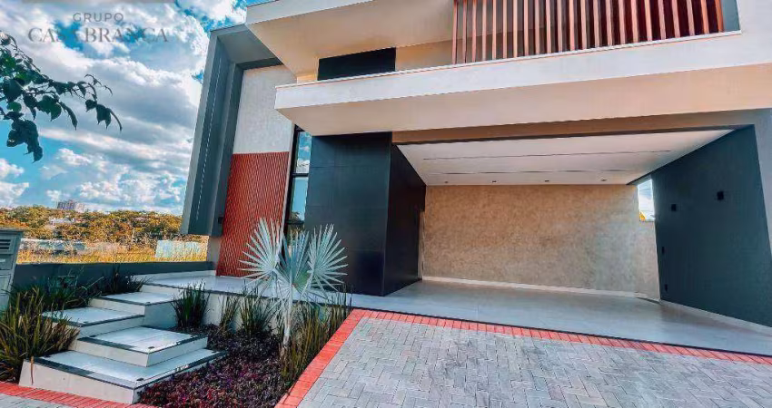 Casa com 3 dormitórios, 246 m² - venda por R$ 1.800.000,00 ou aluguel por R$ 10.600,00/mês - Condomínio Green Park - Araçatuba/SP