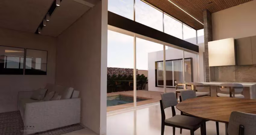 Casa a venda, 200 m2 por r$ 2.000.000,00 - condominio alphaville ll - aracatuba/sp