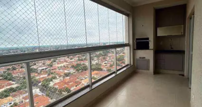 Apartamento com 3 quartos sendo 1 suieta no edifiicio brandao em aracatuba - sp