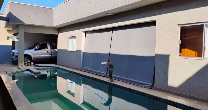 Rancho com 4 dormitorios a venda, 339 m2 por r$ 2.250.000,00 - condominio costa azul - aracatuba/sp