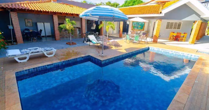 Rancho com 3 dormitorios a venda, 366 m2 por r$ 800.000,00 - zona rural - santo antonio do aracangua/sp