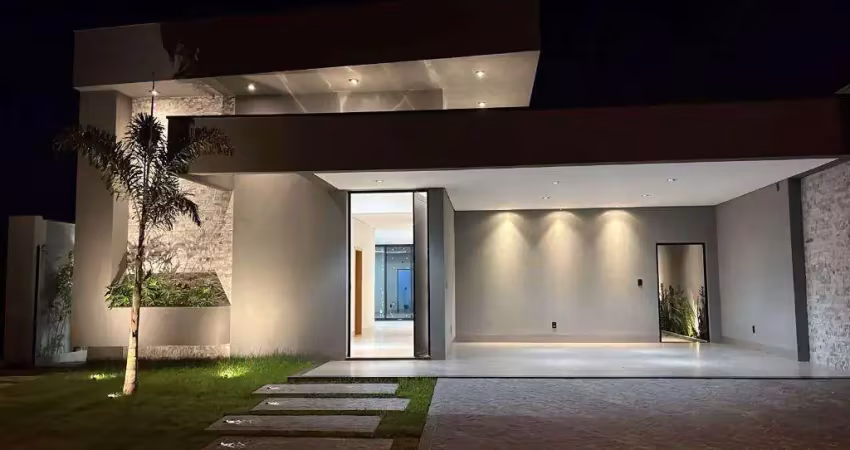 Casa a venda no bairro alvorada, aracatuba - 3 suites e area de servico