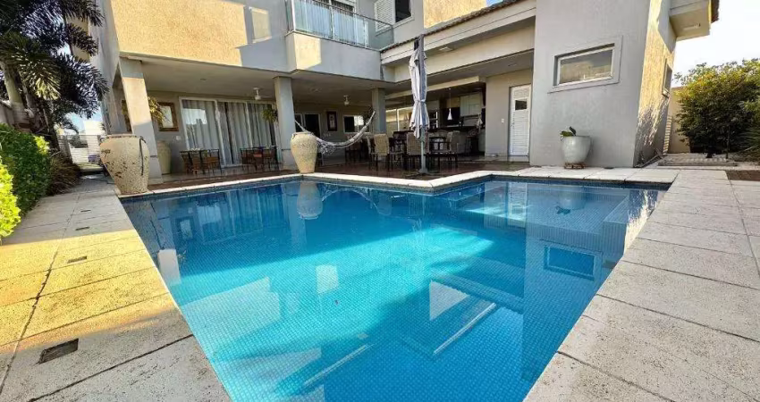 Casa com 4 dormitorios a venda, 420 m2 por r$ 2.600.000,00 - condominio residencial delta norte - aracatuba/sp