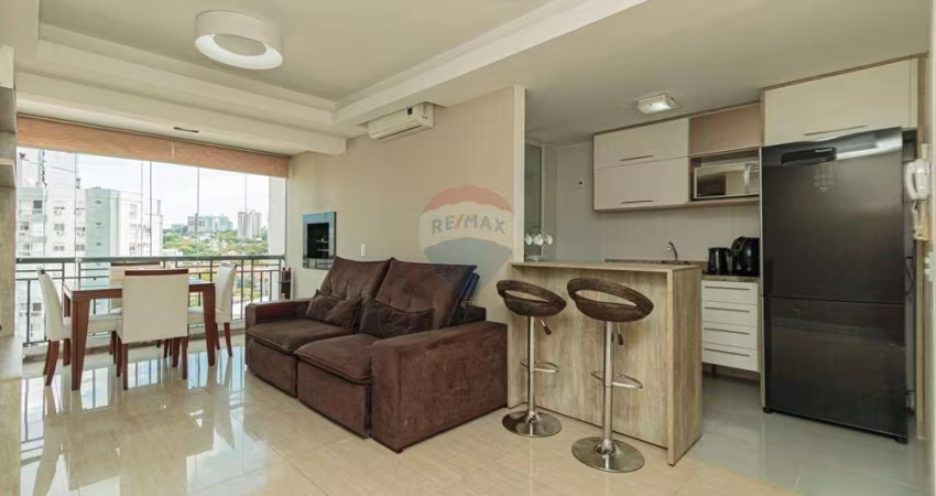 APARTAMENTO DE 2 DORMITÓRIOS DECORADO E DESOCUPADO!!!