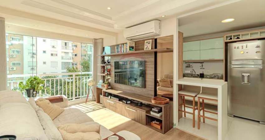 Apartamento 2 dormitório, vaga dupla., com infra clube. Bairro:  Passo  D´Areia / Zona norte / Porto Alegre