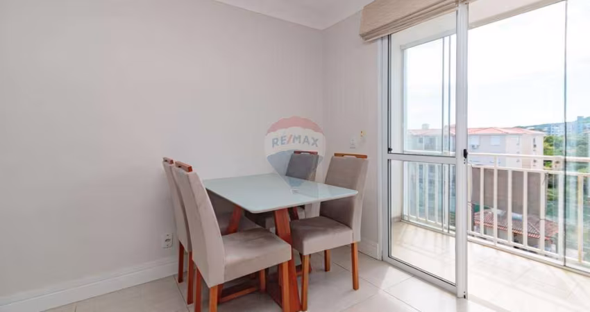APARTAMENTO Á VENDA MOBILIADO 2 DORMITÓRIOS COM SACADA