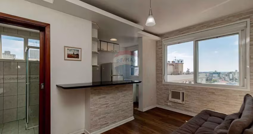 Apartamento mobiliado com 1 dormitório no bairro higienópolis