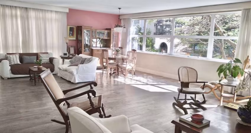 Apartamento a venda em Higienópolis, 327m², 4 dormitórios, 4 suítes , 4 vagas - R$ 3.000.000