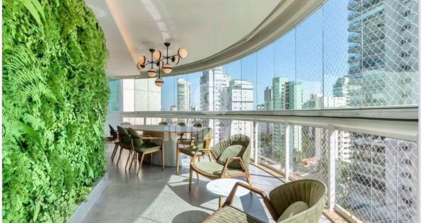 Moema Índios , apartamento a venda 210 m²,  3 suítes , terraço , lazer com piscina e  academia.