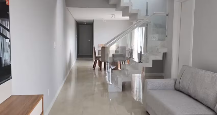 Cobertura duplex nova mobiliada 03 dormitórios 02 vagas no jardim botânico
