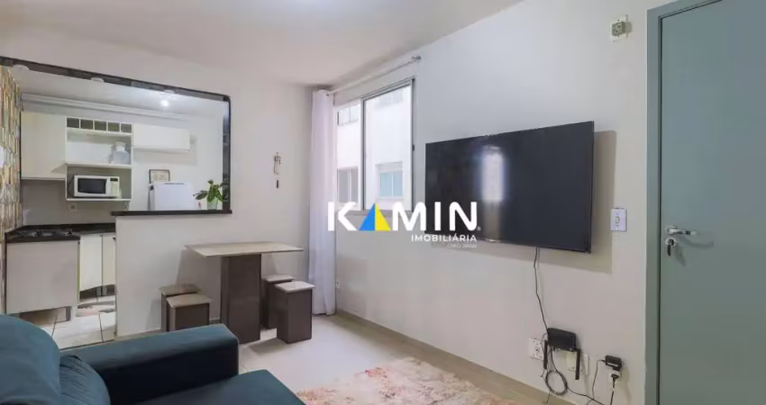 Apartamento com 2 dormitórios à venda, 44 m² por r$ 214.900 - sabiá - araucária/pr