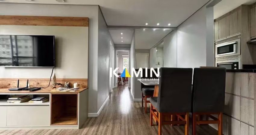 Apartamento com 3 dormitórios para alugar, 60 m² por r$ 3.482,50/mês - pinheirinho - curitiba/pr