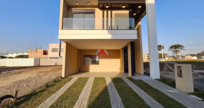 Sobrado Alto Padrão com 3 Suítes - 145m² - Costeira - São José dos Pinhais