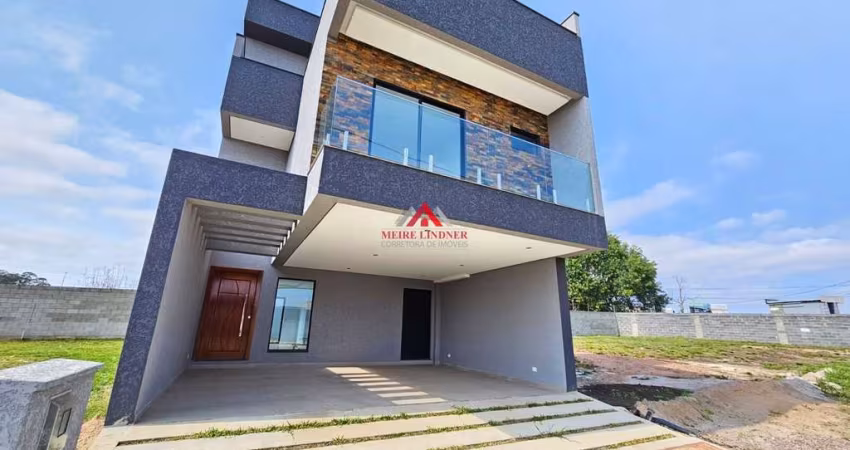 Sobrado Alto Padrão 3 Dormitórios com 173m² - Costeira - São José dos Pinhais