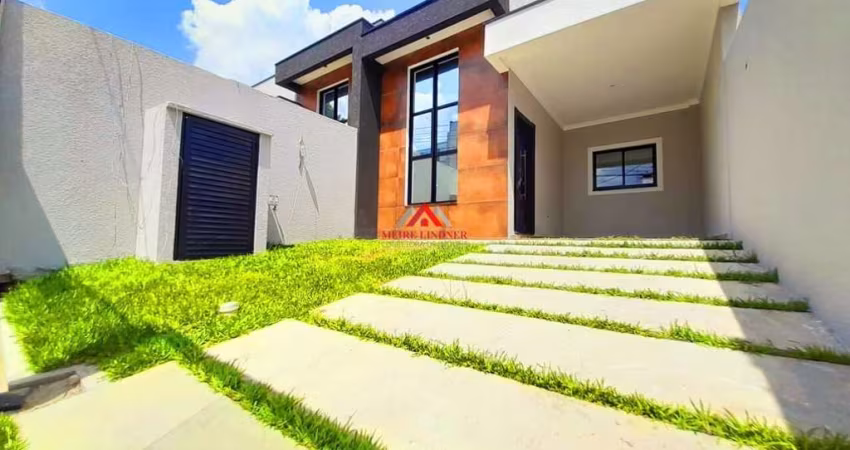 Casa 03 Dormitórios e 1 suíte com 102m² - Afonso Pena - São José dos Pinhais