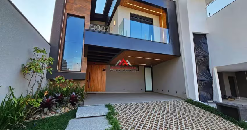 Casa Alto Padrão 04 Dormitórios com 3 suítes - 284m² - Braga - São José dos Pinhais