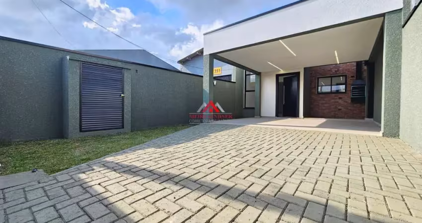 Casa 03 Dormitórios e 1 suíte com 108m² - Afonso Pena - São José dos Pinhais