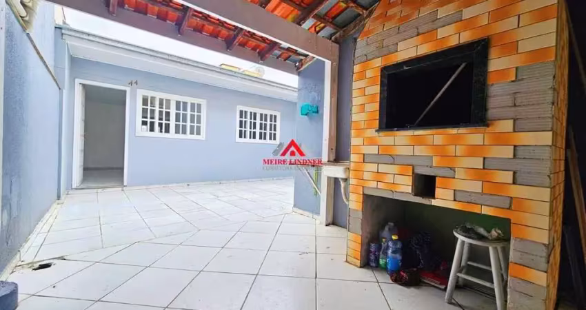 Casa 02 dormitórios com 54m² , costeira - são josé dos pinhais