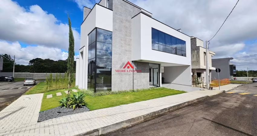 Sobrado Alto Padrão 03 Dormitórios e 1 suíte , em condomínio com 200m² - Costeira - São José dos Pinhais.