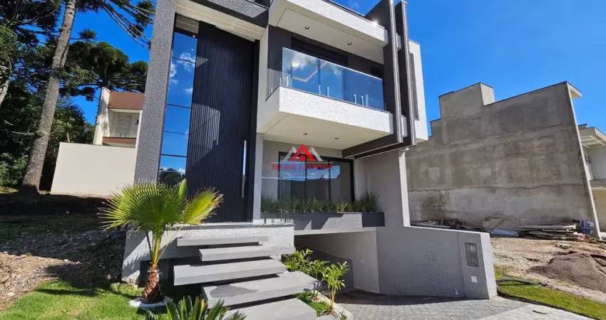 Sobrado Alto Padrão com 3 suítes - 234m² - Costeira - São José dos Pinhais.