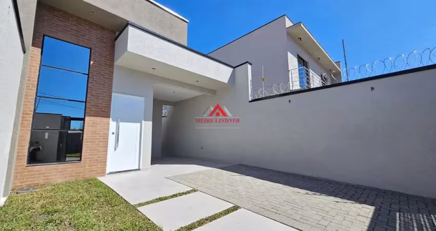 Casa 03 dormitórios e 1 suíte com 75m² - costeira - são jose dos pinhais.