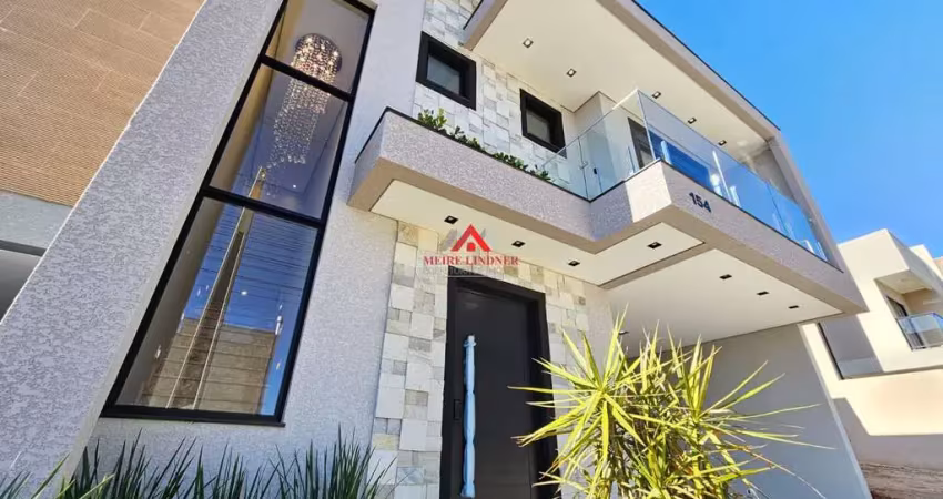 Sobrado 03 quartos e 1 suíte com 137m²  - costeira - são josé dos pinhais.