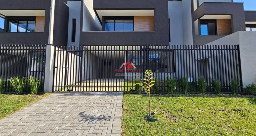 Sobrado alto padrão com 03 suítes , 198m² - centro - são josé dos pinhais