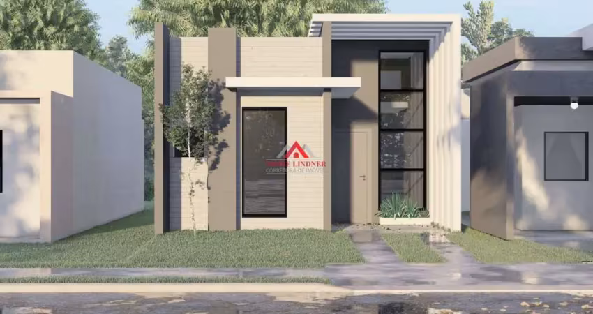 Casa 3 dormitórios e 1 suíte com 71m² - aristocrata - são josé dos pinhais