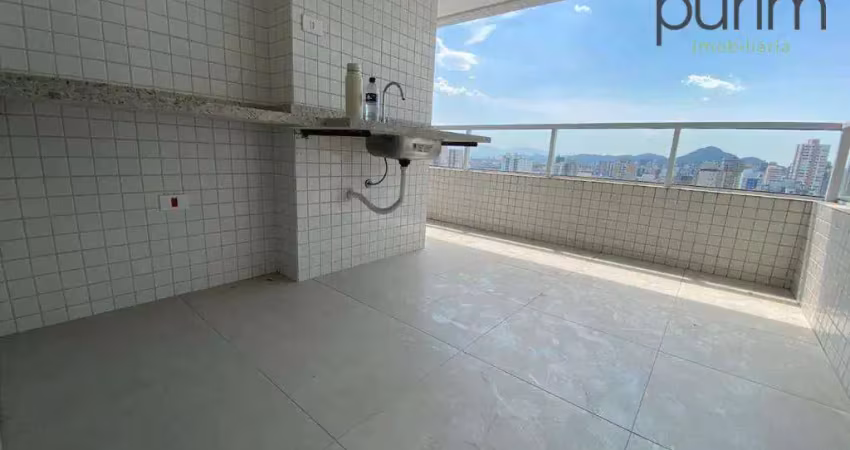 Apartamento com 2 dormitórios para alugar, 87 m² por r$ 4.310,00/mês - aviação - praia grande/sp