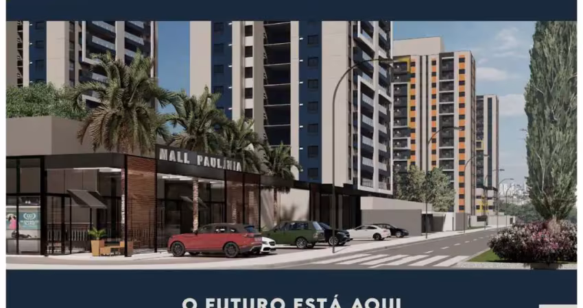 Seu novo lar em paulínia: apto 60m² com suíte città di arezzo