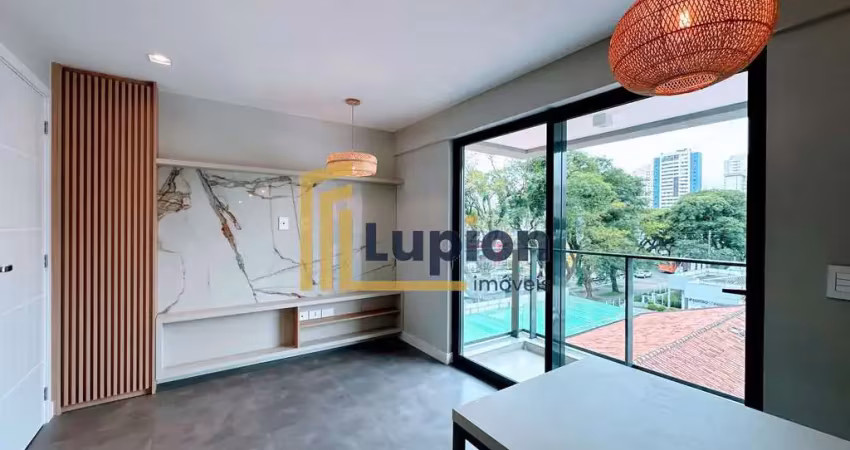 Studios na vila izabel, metragem diferenciada e sacada ampla com churrasqueira