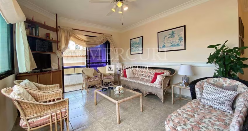 Apartamento Espaçoso com 3 quartos (3 suítes) à venda, 153 m² por R$ 750.000 - Enseada - Guarujá/SP – Imobiliária Mercuri