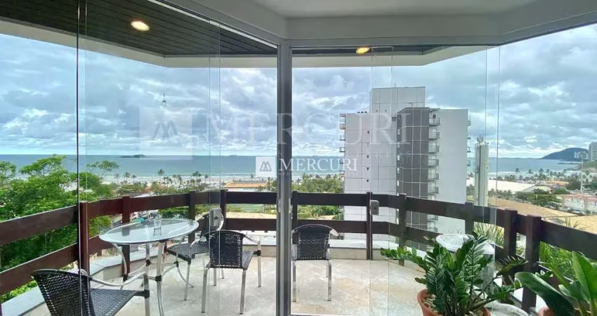 Casa no guarujá, enseada, vista mar, 5 quartos sendo 3 suítes, mercuri imóveis - imobiliaria no guarujá.
